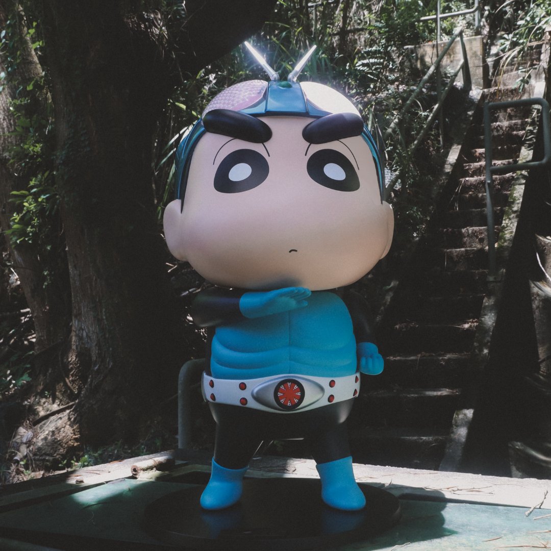 Crayon Shinchan x Masked Rider