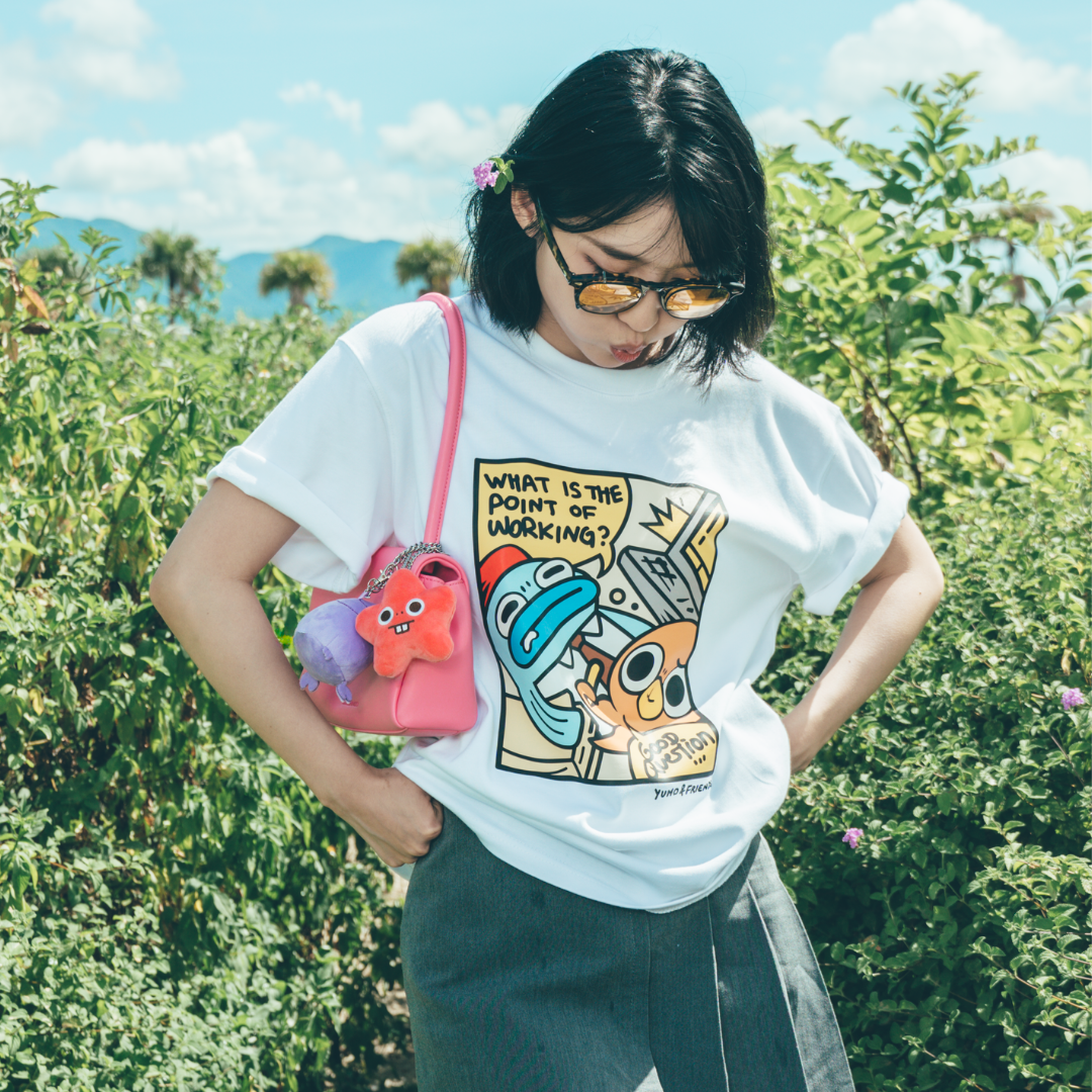 Yumo & Friends – What is the point Tee - DGSQUARED