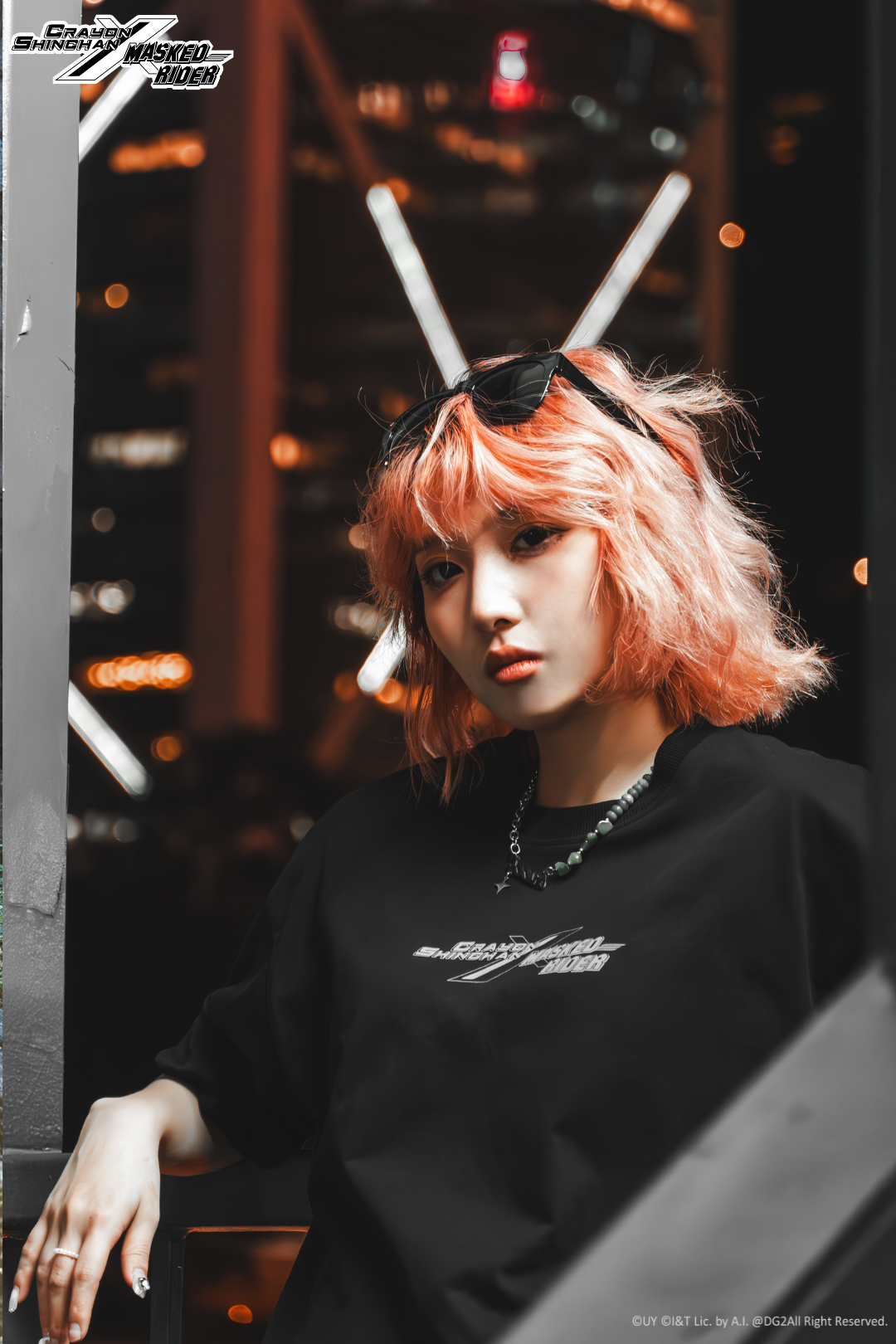 Crayon Shinchan x Masked Rider – Waniyama-san x Shocker Combatman Tee - Limited Version - DGSQUARED