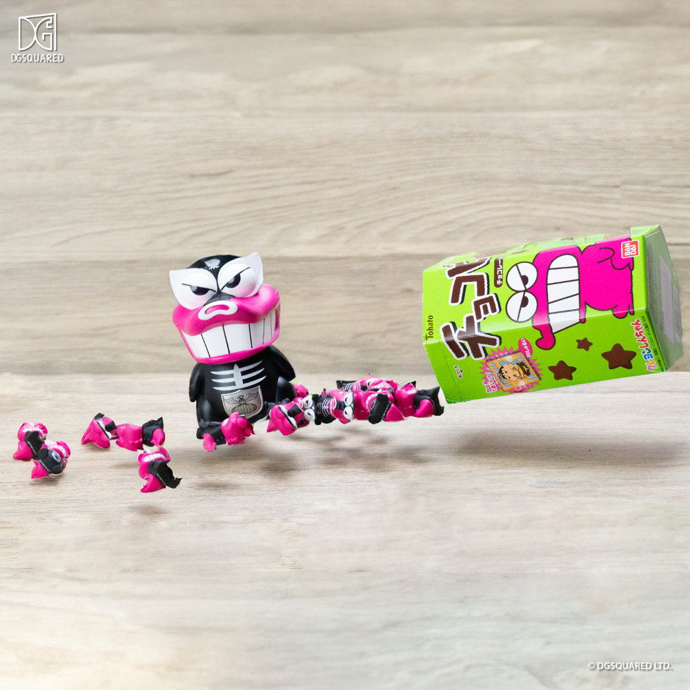 Crayon Shinchan x Masked Rider –Vinyl Figure - Waniyama-san x  Shocker Combatman (original color) - DGSQUARED