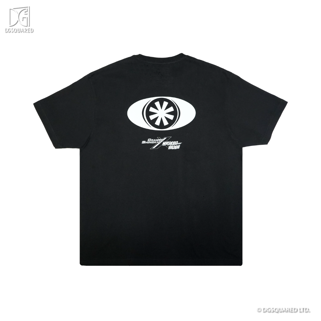 Crayon Shinchan x Masked Rider – MASKED RIDER 1 Tee - Black - DGSQUARED