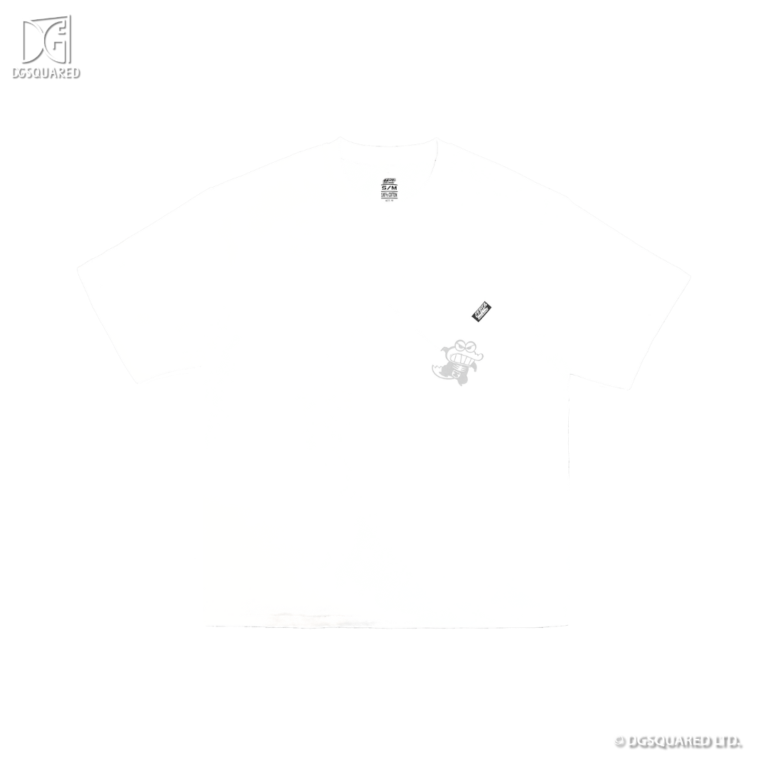 Crayon Shinchan x Masked Rider – Waniyama-san x Shocker Combatman Tee - White - DGSQUARED