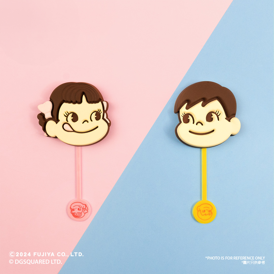 Peko Chan Chocolate Coaster with Stirrer - DGSQUARED