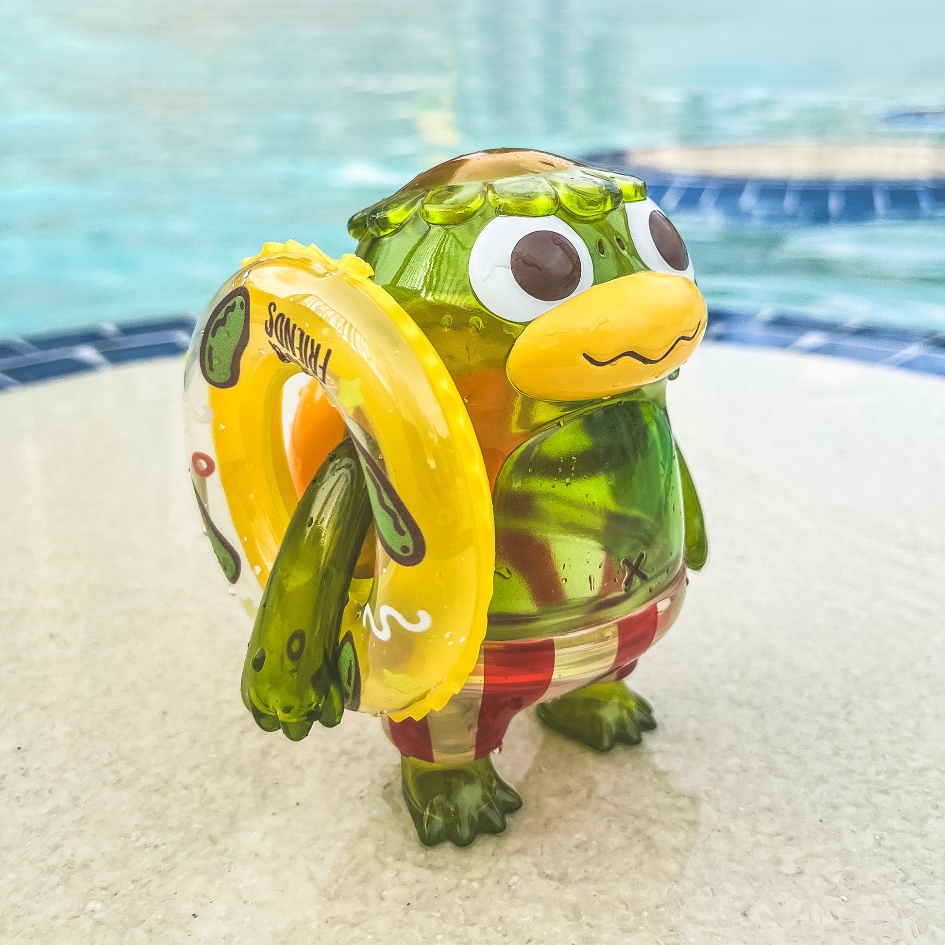 Yumo & Friends – Cupi Vinyl Figure, Transparent - DGSQUARED