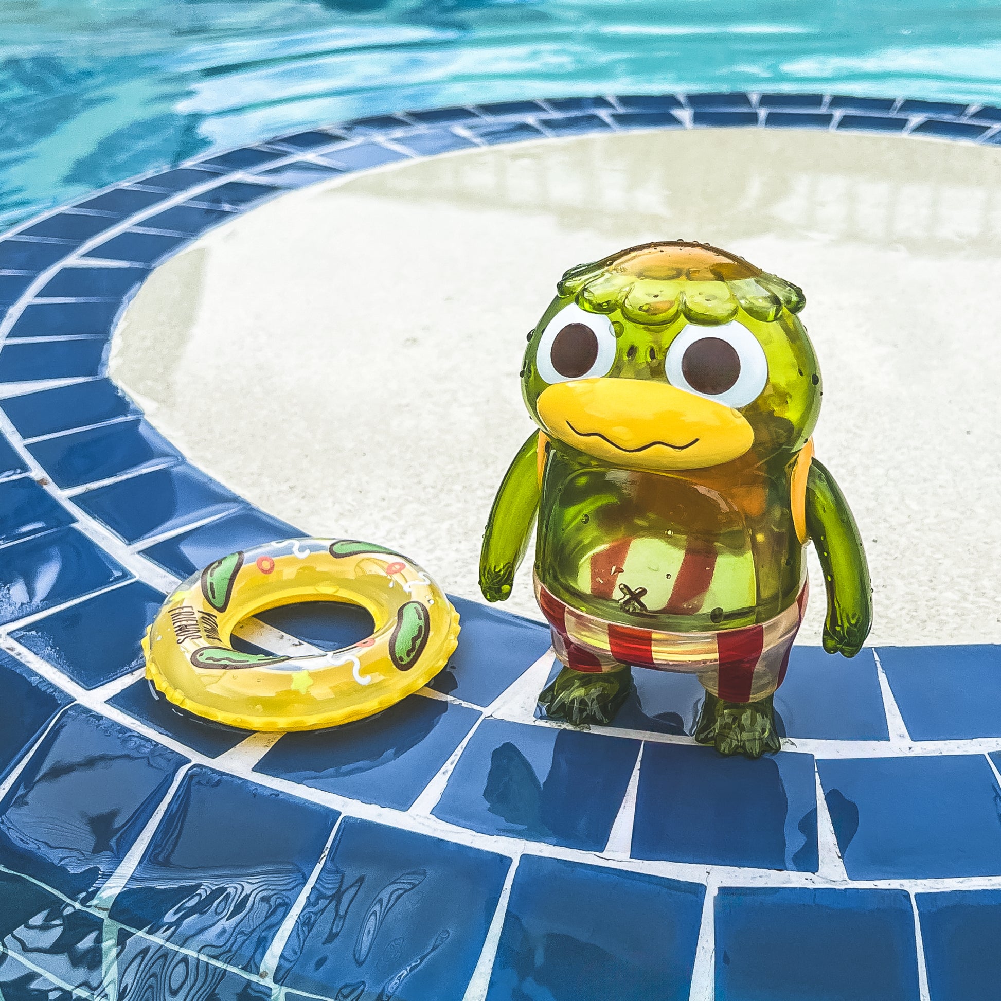 Yumo & Friends – Cupi Vinyl Figure, Transparent - DGSQUARED