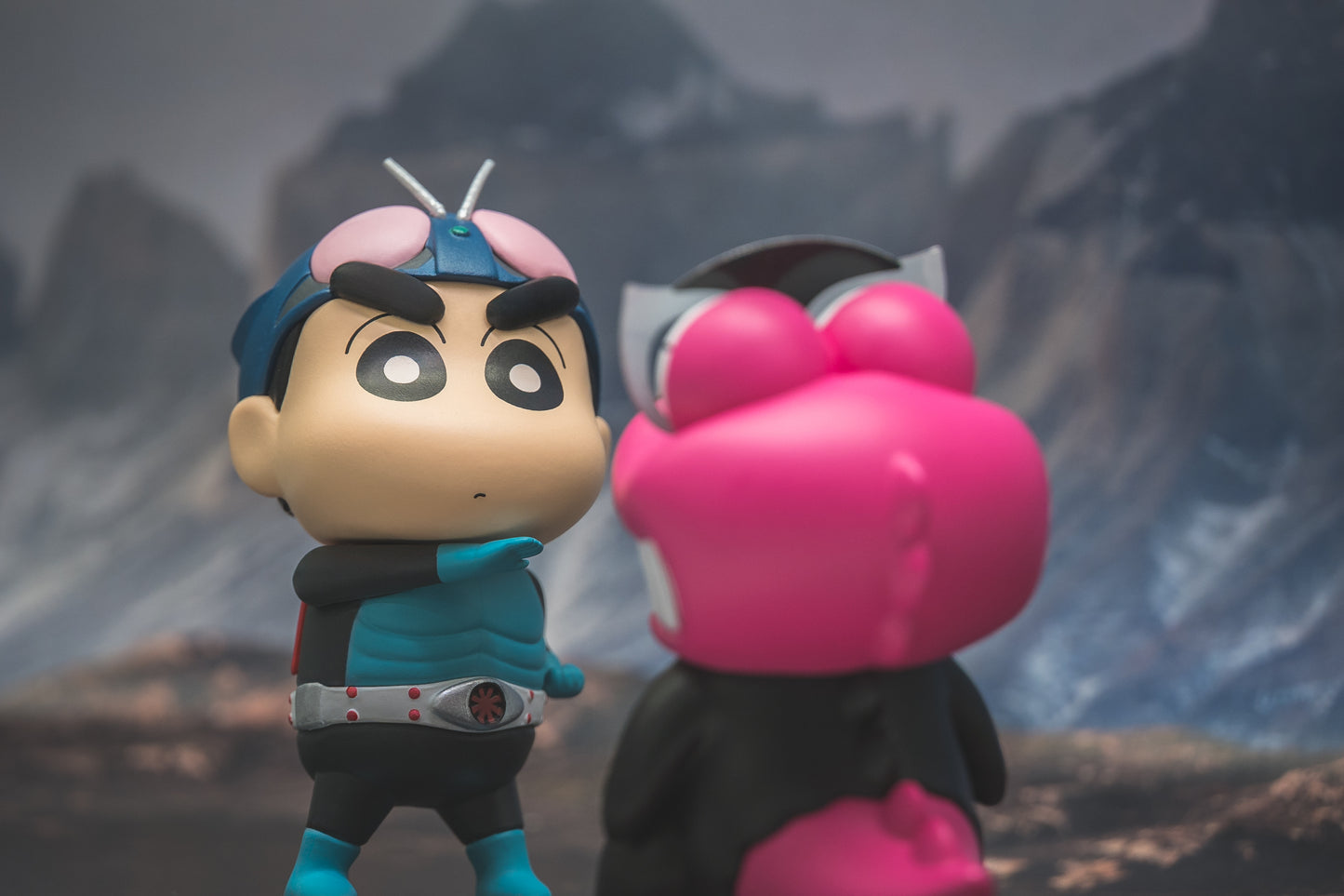 Crayon Shinchan x Masked Rider – Blind Box - DGSQUARED