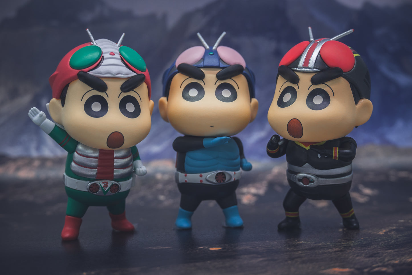 Crayon Shinchan x Masked Rider – Blind Box - DGSQUARED