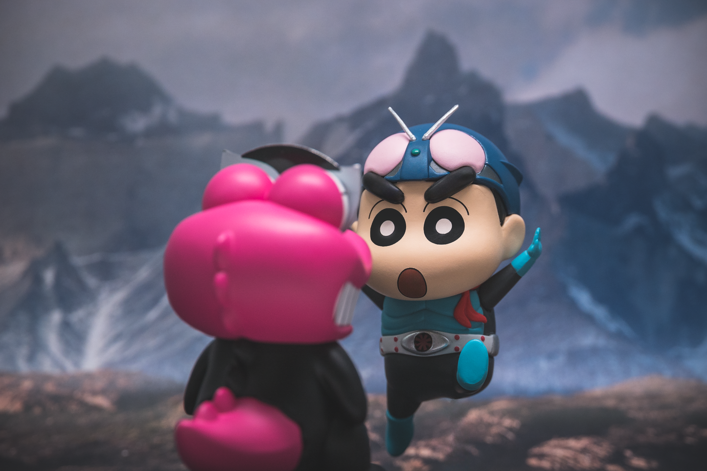 Crayon Shinchan x Masked Rider – Blind Box - DGSQUARED