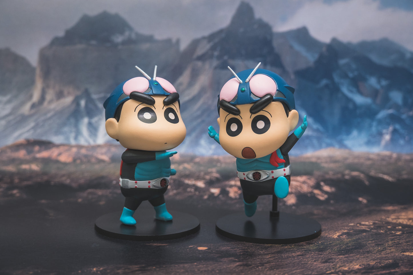 Crayon Shinchan x Masked Rider – Blind Box - DGSQUARED