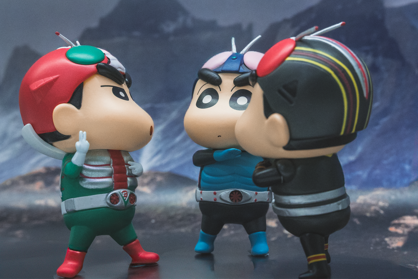 Crayon Shinchan x Masked Rider – Blind Box - DGSQUARED