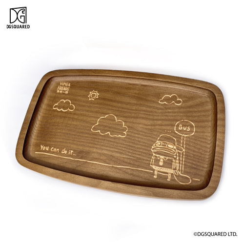 Yumo & Friends – Loveramics's wooden tray - DGSQUARED