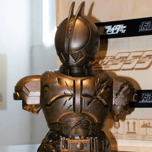 Kamen Rider Faiz Vinyl Half Bust Statue - Bronze color (Pre-order)