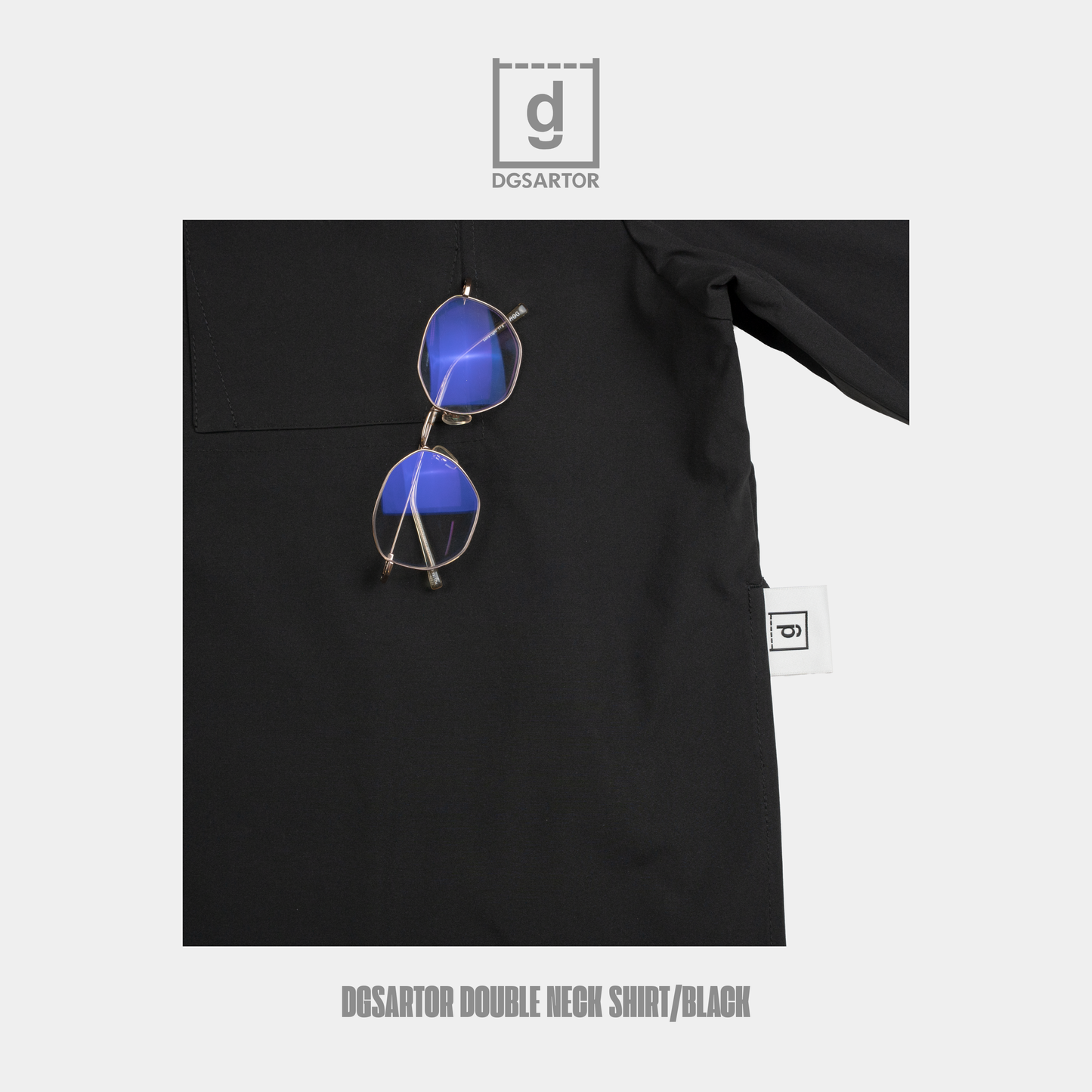 DGSARTOR Double Neck Shirt