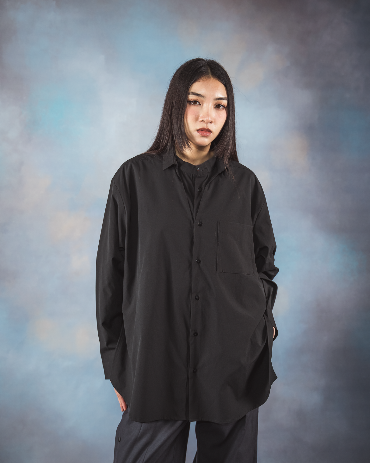 DGSARTOR Double Neck Shirt