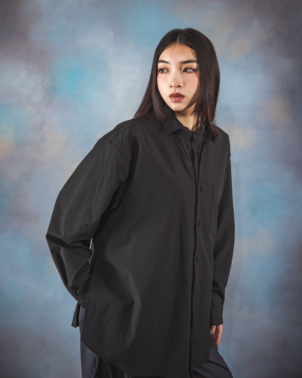 DGSARTOR Double Neck Shirt