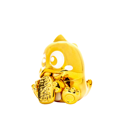 Bubble Bobble Art Vinyl - Bubblun (Premium Gold Edition)