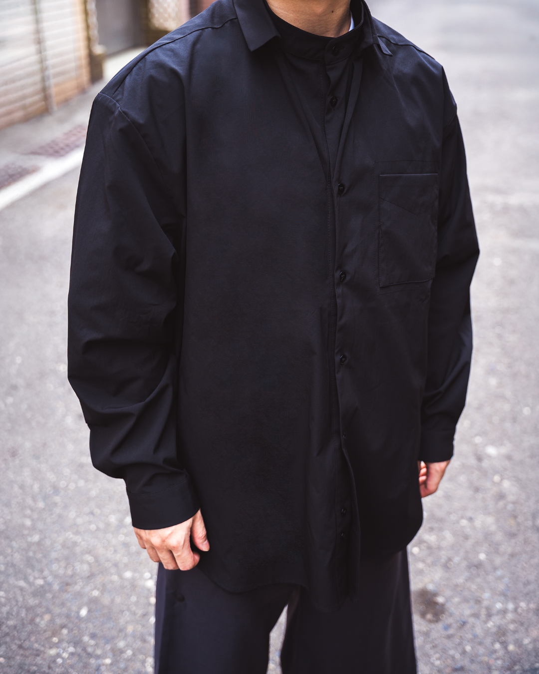 DGSARTOR Double Neck Shirt