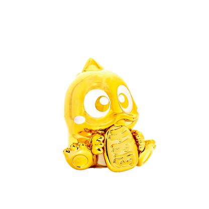 Bubble Bobble Art Vinyl - Bubblun (Premium Gold Edition)