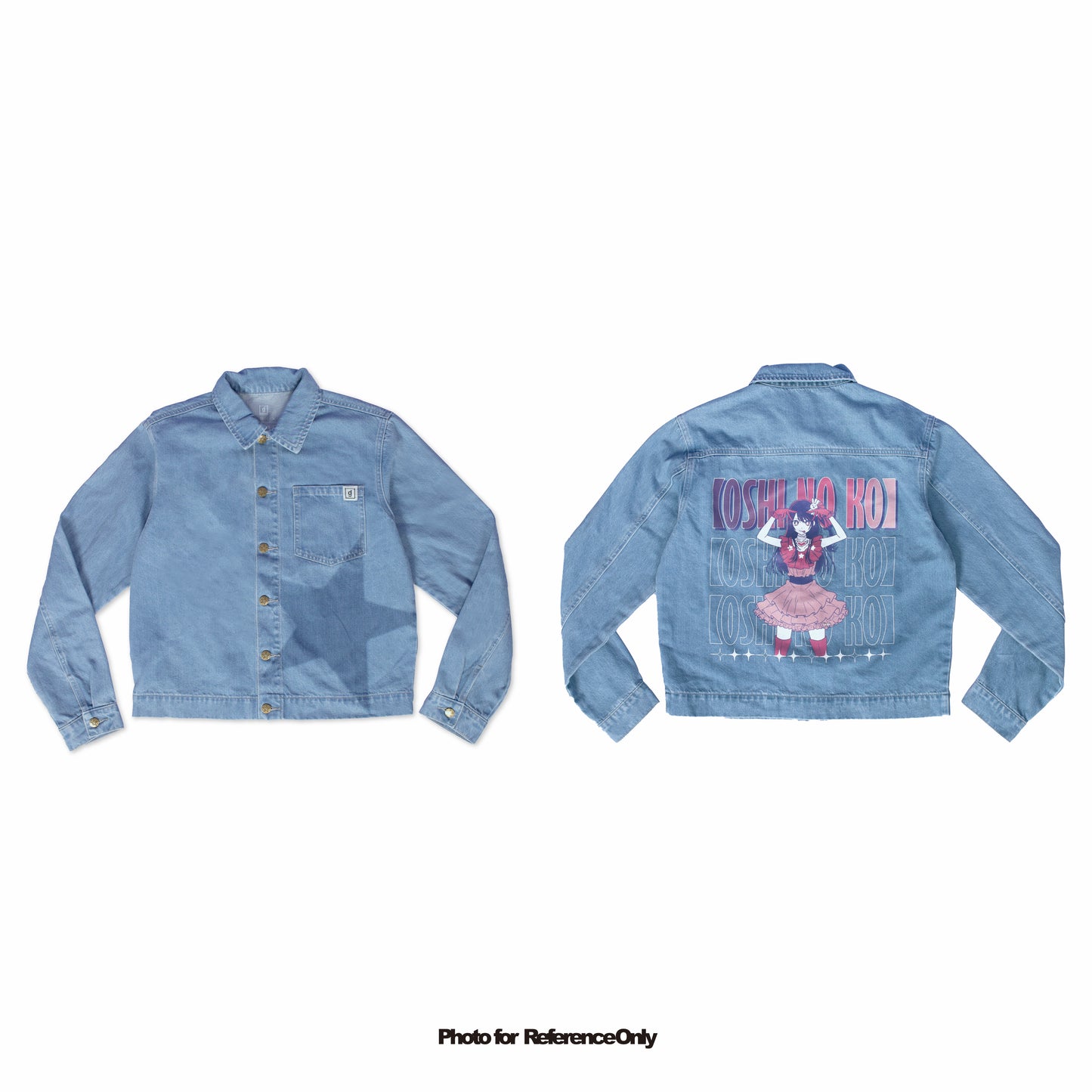 【OSHI NO KO】 - Denim shirt (Ai)